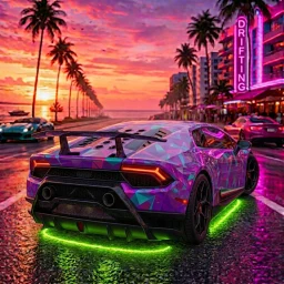 Ikon Car Drift Racing: Police Chase