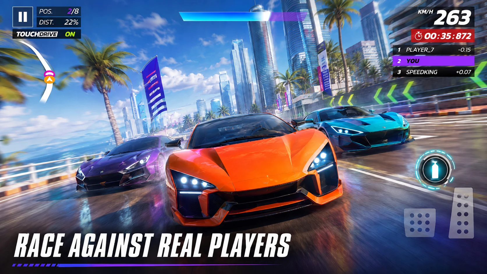 Mgs Car Racing Game screenshot