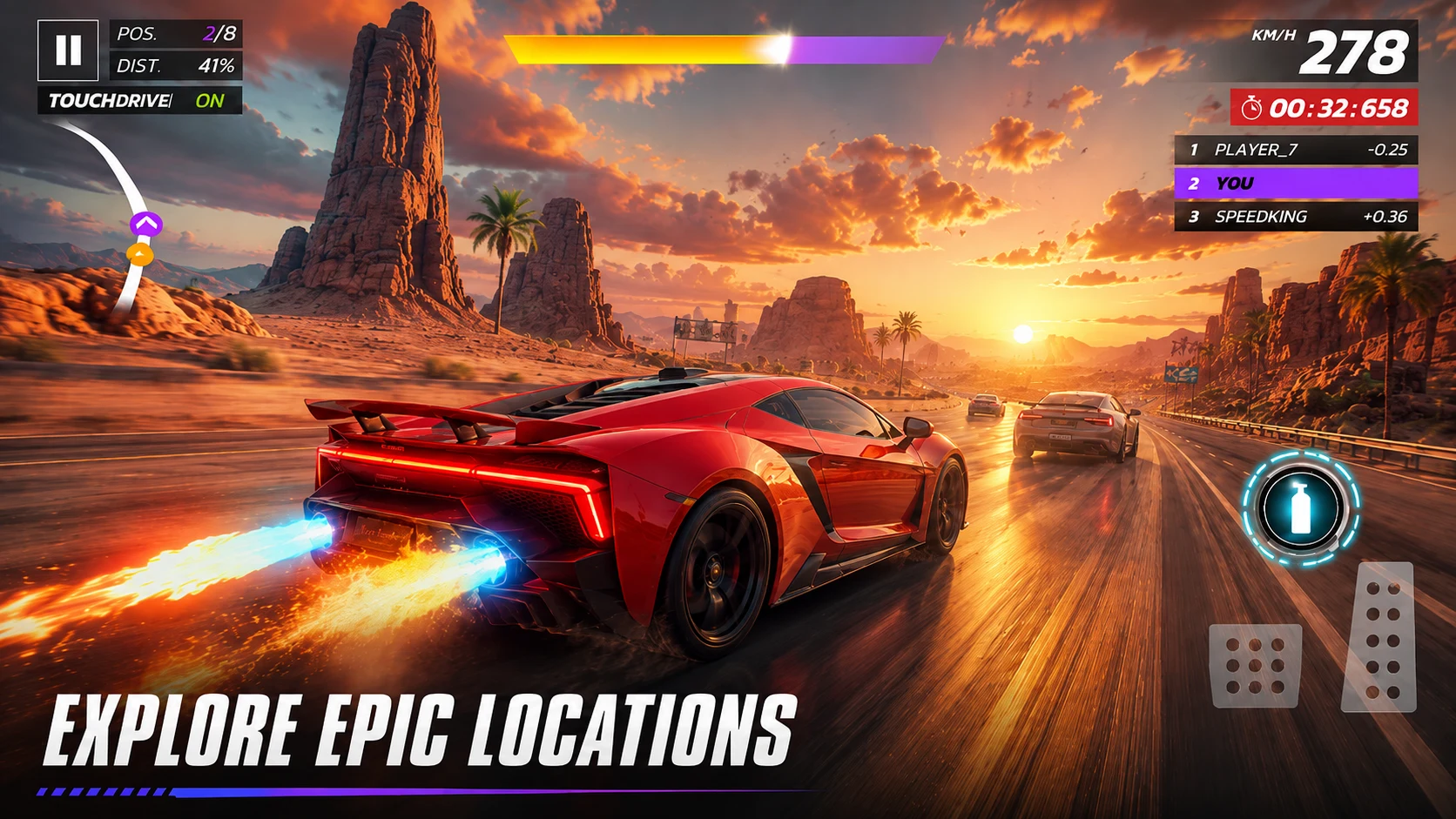 Mgs Car Racing Game screenshot